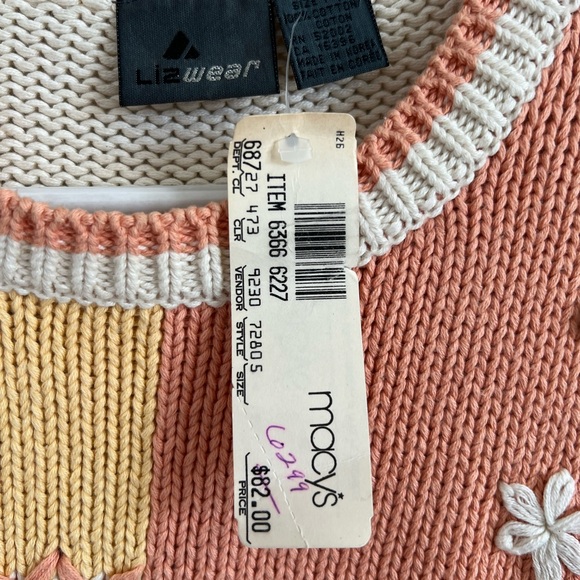 Vintage early 2000s Liz sport sweater size medium - Picture 2 of 5